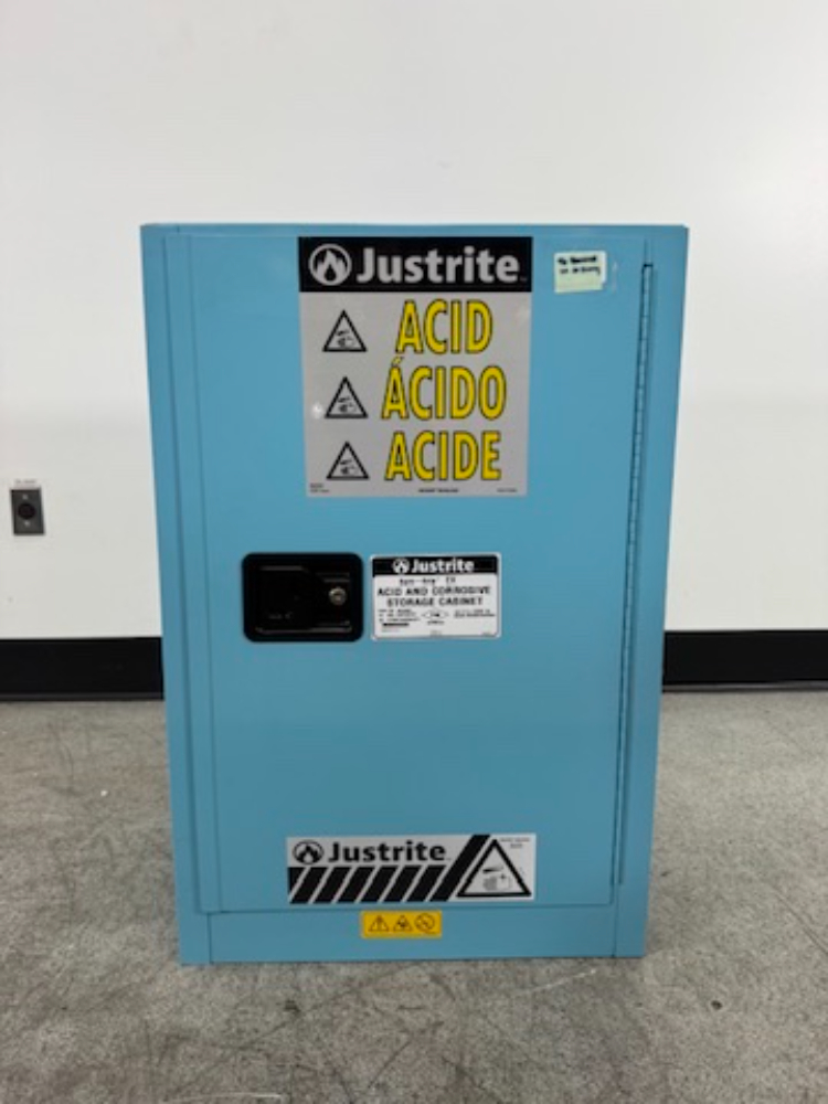 Image of Justrite Sure-Grip EX 12. Gal Acid And Corrosive Storage Cabinet